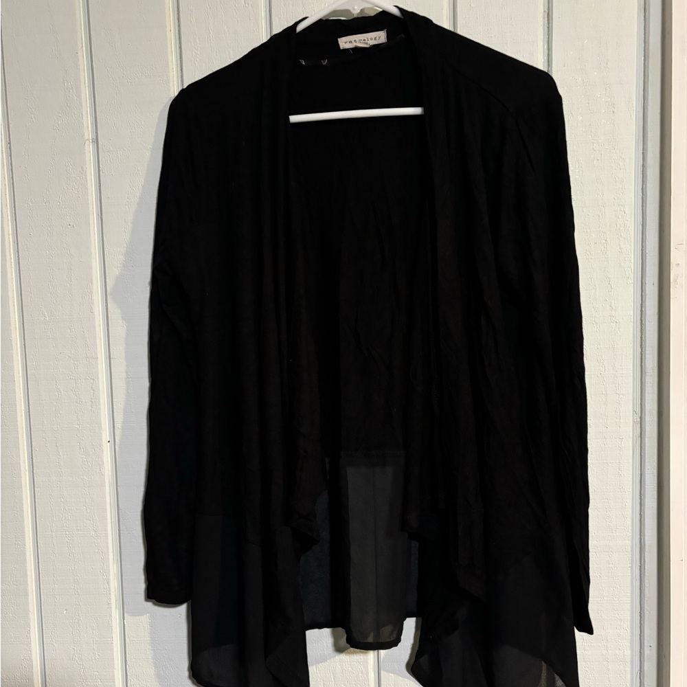 Black cardigan size Large